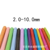 Amazon 14-piece colored TPR silicone soft-handle crochet set, commonly used sweater knitting tools, opp bag wholesale Specification image